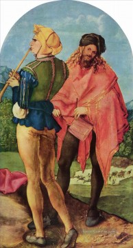 Tambouren und Pfeifer Albrecht Dürer Ölgemälde